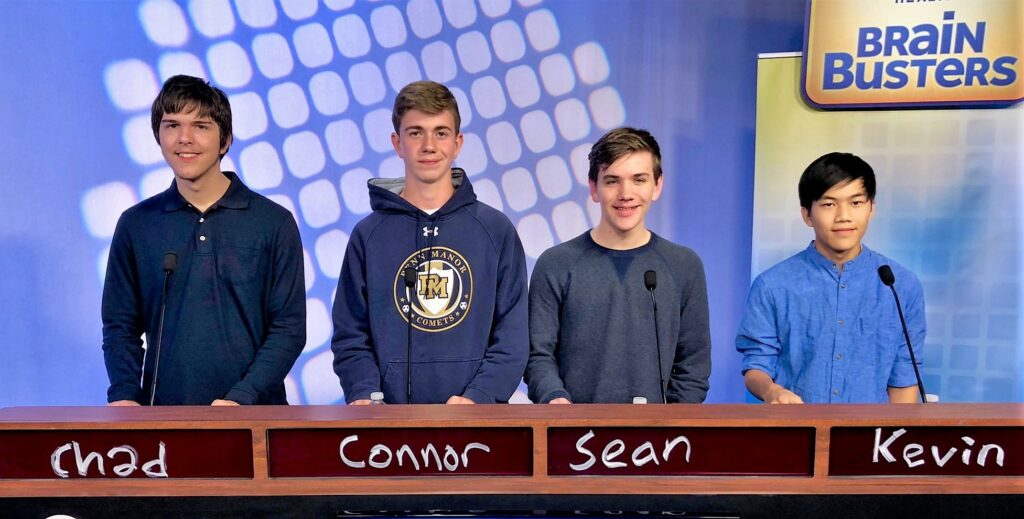Penn Manor Quiz Bowl members