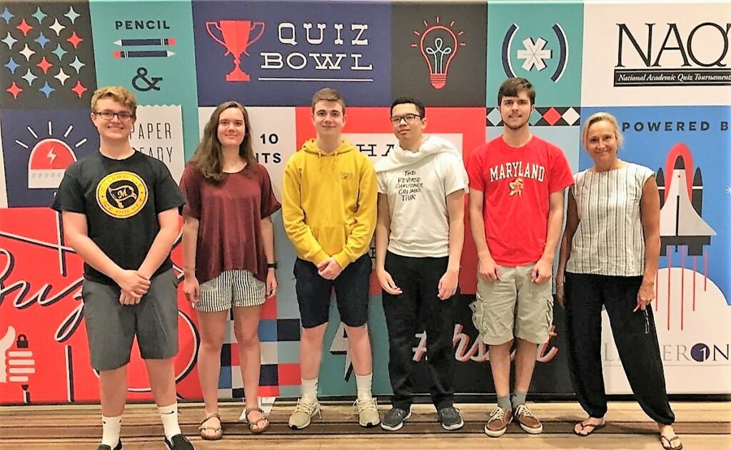 Quiz Bowl team members