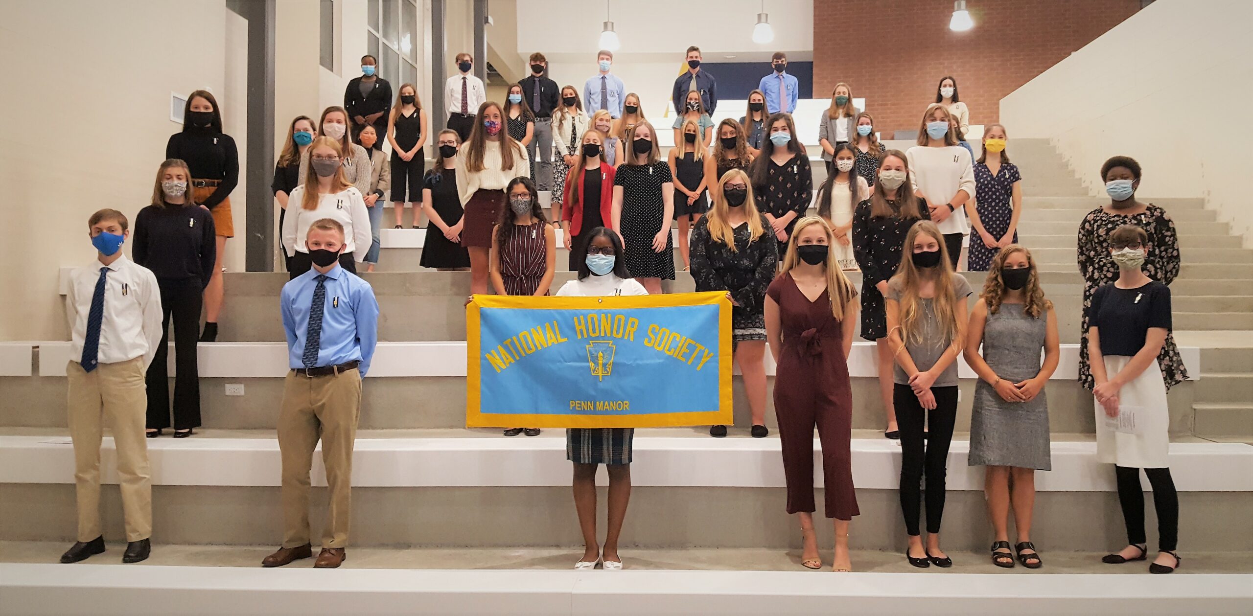 National Honor Society new members