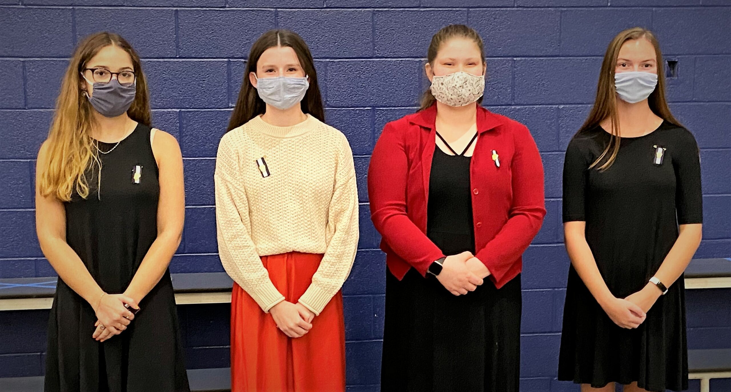 National Honor Society officers