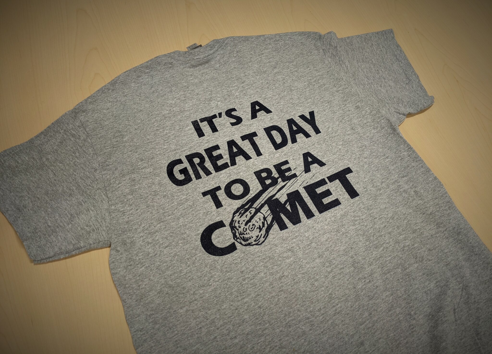 Photo of "It's great to be a Comet" T-shirt