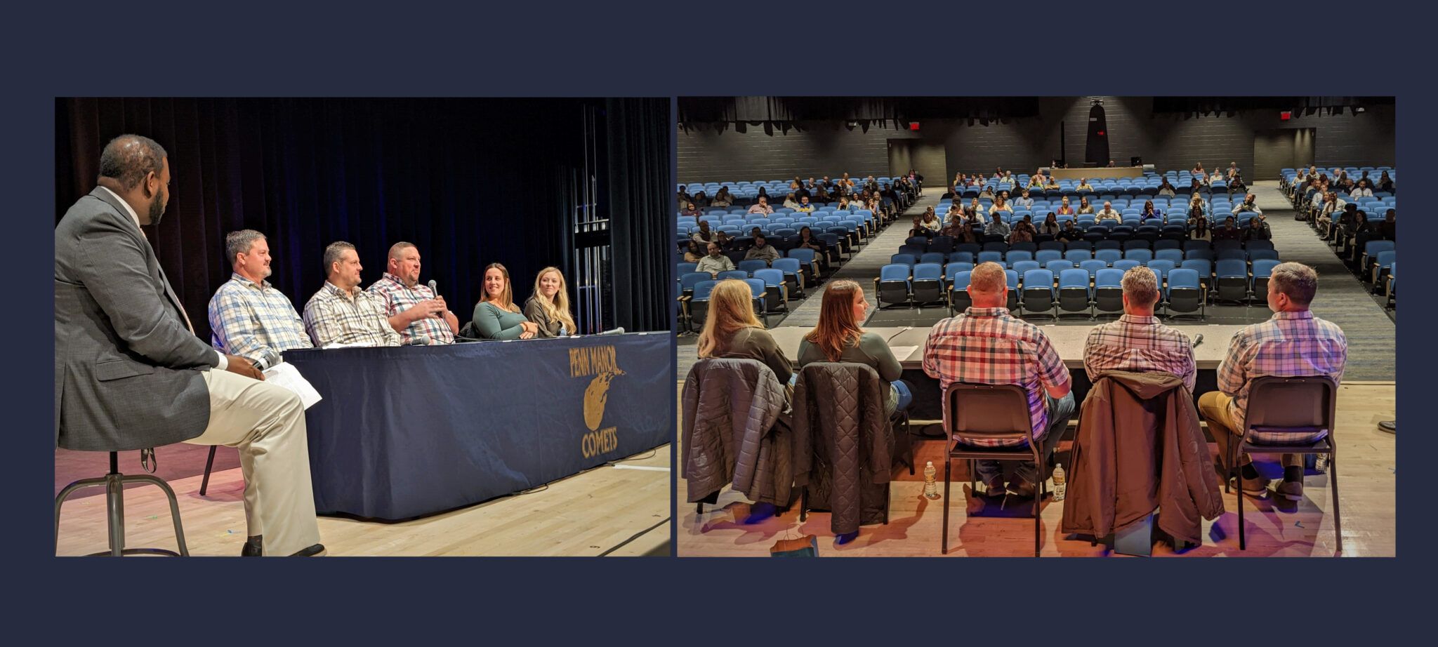 PMHS alumni share their school, work experiences with teachers