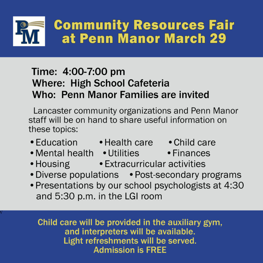 Community Resources Fair graphic