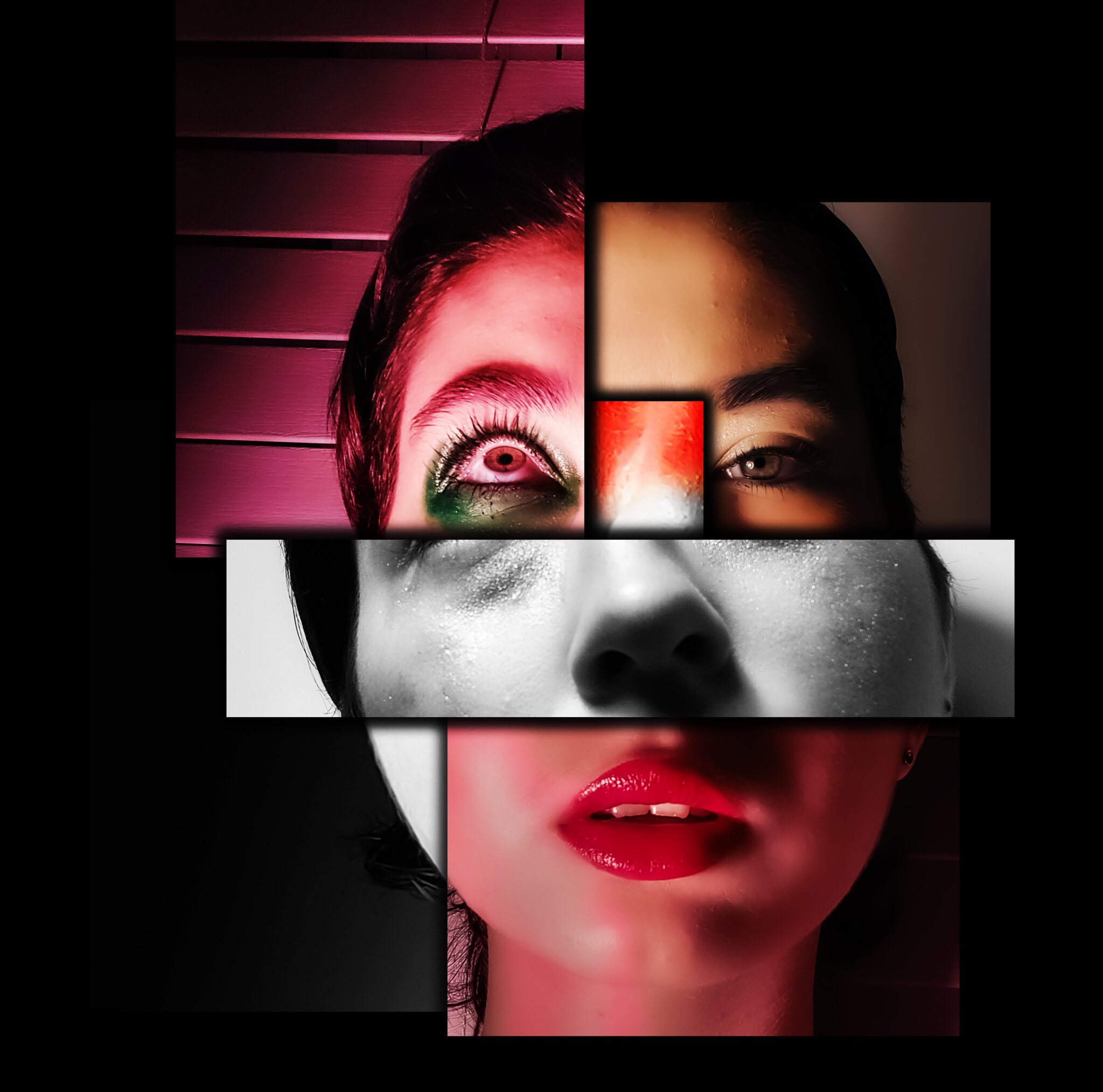 A photo collage of faces