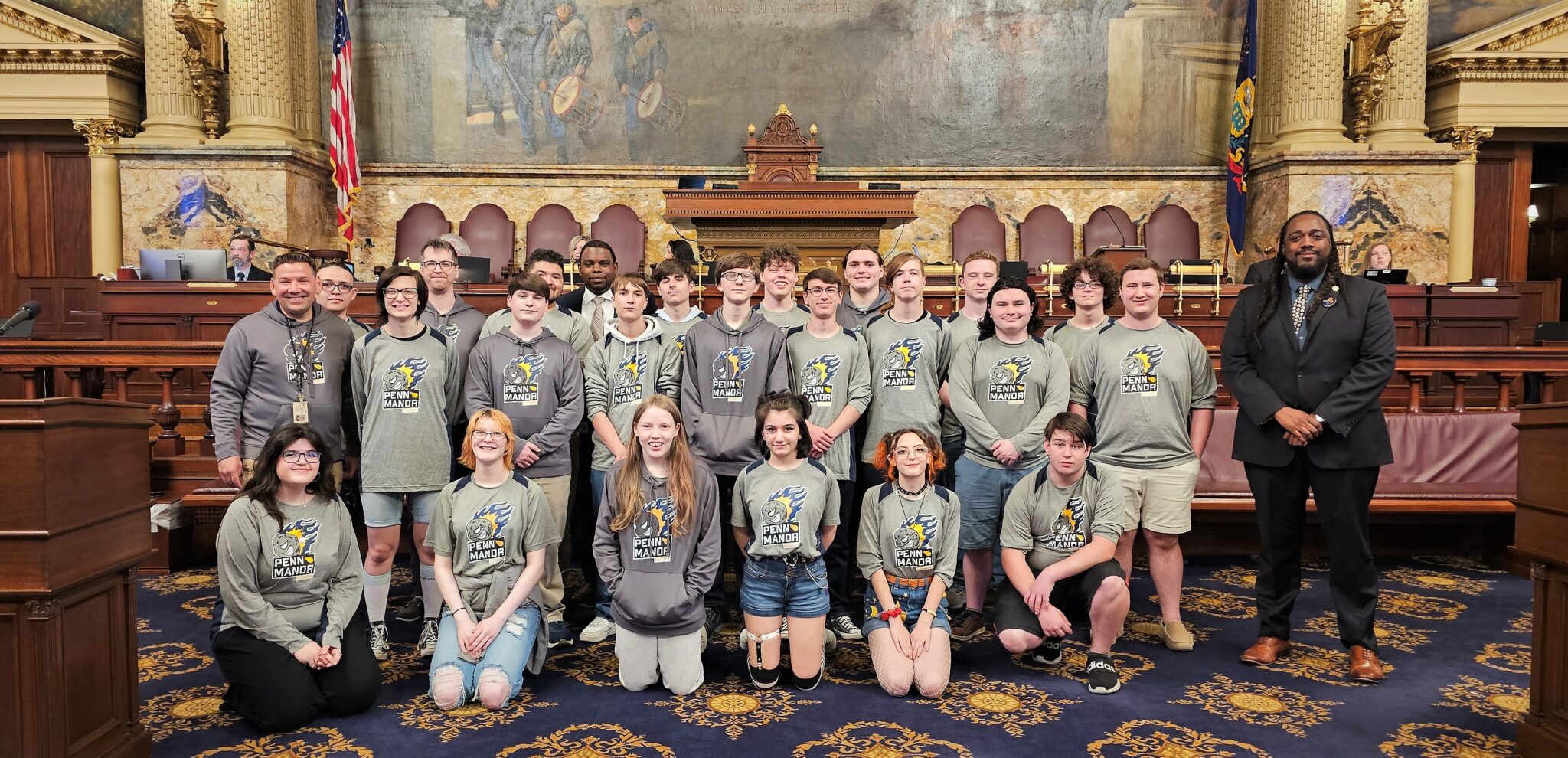 Penn Manor esports team recognized at state Capitol